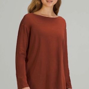 LuluLemon Back in Action Long Sleeve Shirt